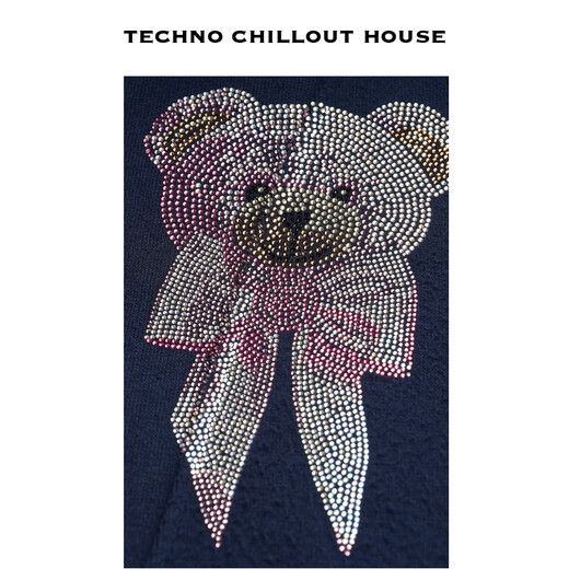 TCH vest suit for women 25 years autumn and winter fashion hot diamond simple style versatile temperament commuter style casual style three-piece set navy blue XL 140-160Jin Jin equals 0.5 kg