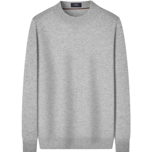 Shanshan 100% cashmere sweater bottoming sweater for men, warm in winter, non-fading, anti-pilling and skin-friendly