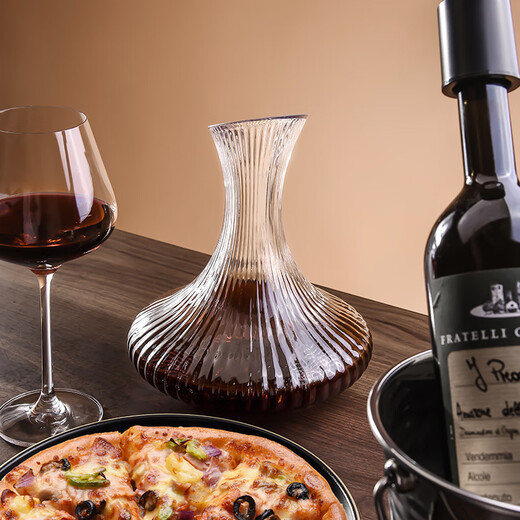 CLITON red wine decanter, tree pattern glass fast wine decanter, home wine pourer, wine divider, flask