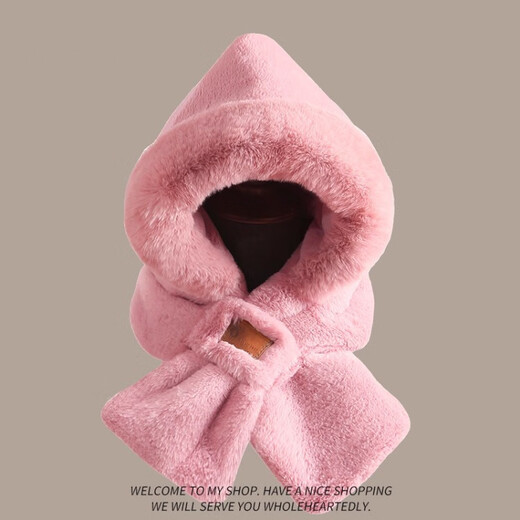 KYODO German hat and scarf all-in-one women's warm 2026 autumn and winter new cycling cold hat windproof neck scarf ear protection rice belt ear