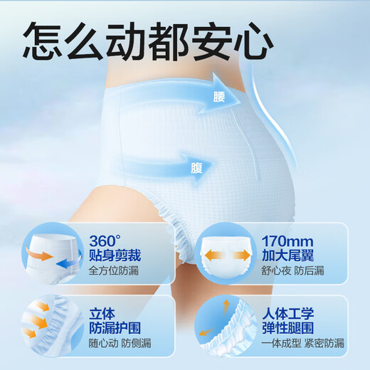 Reliable (COCO) absorbent adult pull-up pants M96 pieces (hip circumference 80-105cm) underpants type diapers