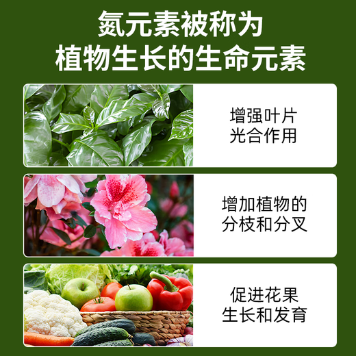 Urea Flower Fertilizer Nitrogen 46% Planting Flowers and Vegetables Potted Organic Fertilizer Nitrogen Fertilizer General Agricultural Landscaping Urea 3Jin Jin is equal to 0.5 kg Total Nitrogen 46%