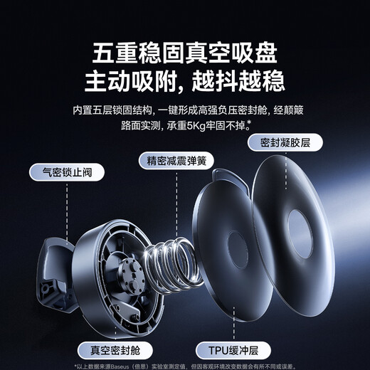 BASEUS car mobile phone holder magnetic car special dashboard suction cup magnetic adjustment universal for all models 2025 new model