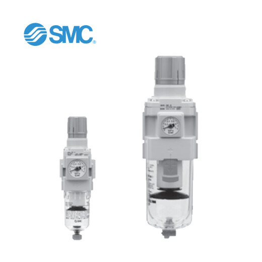SMC pneumatic component filter pressure regulator AW10-AW60 series SMC official direct sales AWAW30-03BCG-B