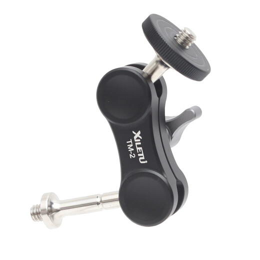 Zhong Zhanggui camera mobile phone monitor photo photography metal universal ball 14 magic arm weird hand extension long rod bracket No. 13 10cm long / left screw with cold shoe slot / right screw