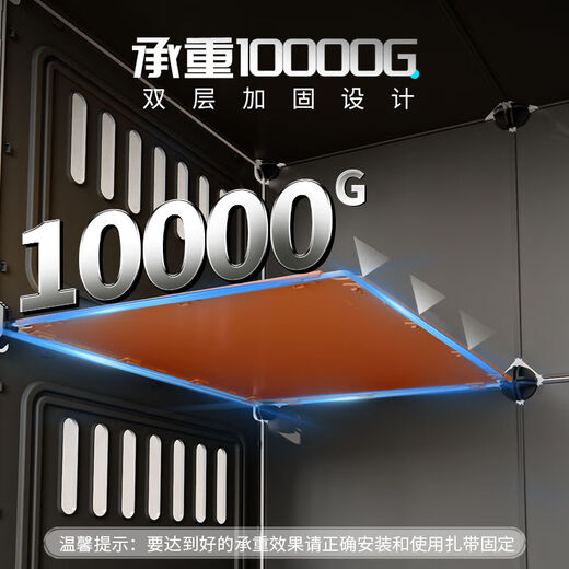 Raft core cat cage with toilet, suitable for 2 big cats, Kosi cat cage, household cat villa, large free space for cats, with remote control light + stickers, single-layer kitten exclusive