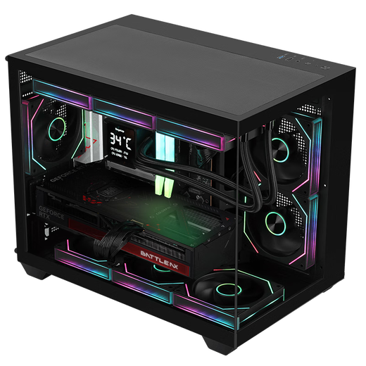 Colorful 9700X RTX 5080 5070 5060 Ti graphics card computer host 9600X desktop DIY assembly computer e-sports game machine configuration three R5 9600X+RTX 5070 host