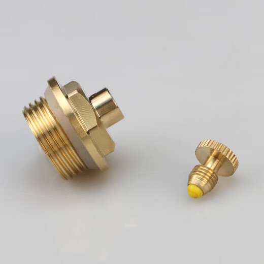 Wolwaston brass radiator plug manual deflation exhaust sewage valve outer wire air leakage plug heating accessories valve air leakage 6 points