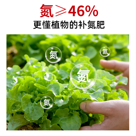 Urea Flower Fertilizer Nitrogen 46% Planting Flowers and Vegetables Potted Organic Fertilizer Nitrogen Fertilizer General Agricultural Landscaping Urea 3Jin Jin is equal to 0.5 kg Total Nitrogen 46%