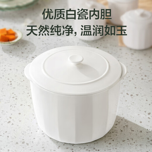SUPOR electric stew pot, water-proof stew pot, soup stew pot, multi-functional porridge pot, steamer, porridge cooker, 6.5 liters, large capacity, 24H smart reservation, one pot with five gallbladders, upper steaming and lower stew 6.5L
