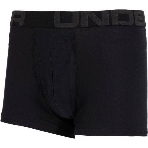 Under Armor men's underwear multi-pack 2025 autumn new quick-drying breathable elastic comfortable running fitness sports underwear for men classic style two-pack/elastic stretch/black L /175 recommended weight 130-150Jin Jin equals 0.5 kg