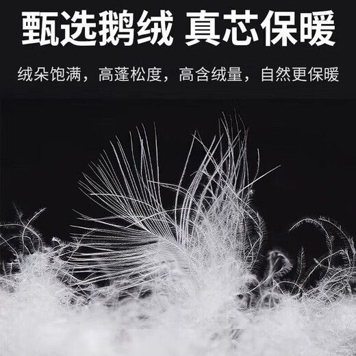 90 White Goose Down Down Pants Women's Winter New 2025 Small Shark Pants Thickened Warm Plush Pants Women Black 90 White Goose Down Skin Friendly Style M Recommended 80-105 Jin Jin equals 0.5 kg