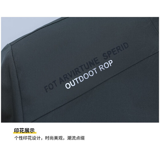 Pierre Cardin Jacket Men's Autumn and Winter Jacket Casual Velvet Top Comfortable and Versatile Fashion Trend Dark Gray Velvet 3XL