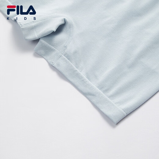 FILA antibacterial function children's underwear 2026 spring new men's and large children's boxer briefs 2-pack Ice Gray/Alice Blue-99 130