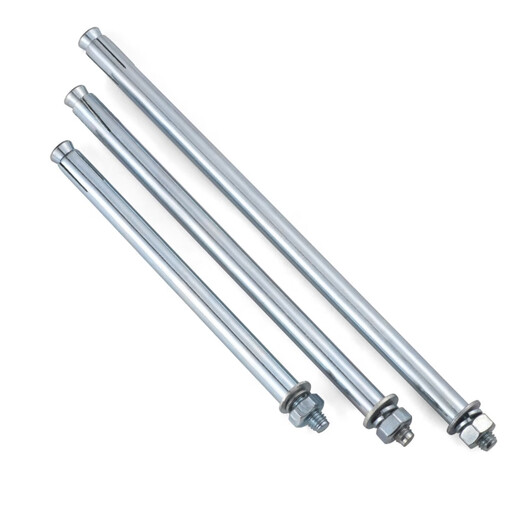 Jinggong (JINGGONG) national standard galvanized expansion screw extended length full pull bolt M6M8M10M12M14M16M20 M6*150 (10 pieces) punch 10mm