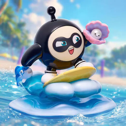 Eggman Party Holiday Coastline Series Blind Box Handmade Office Game Peripheral Trendy Toys Birthday Gift Ornaments Blind Box 1 Random Style