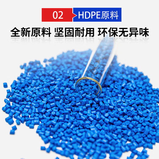 Jingku KINKOCCL plastic basket turnover basket rectangular thickened frame express basket JKZZKA08 blue length 680*width 480*height 410mm