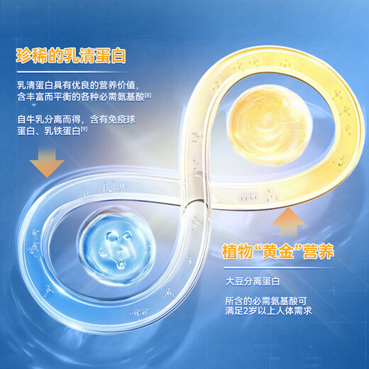 Aneoktur牛初乳水解乳清含大豆蛋白粉中老年人增强免疫力免疫球蛋白营养粉 三罐装【免疫防御】