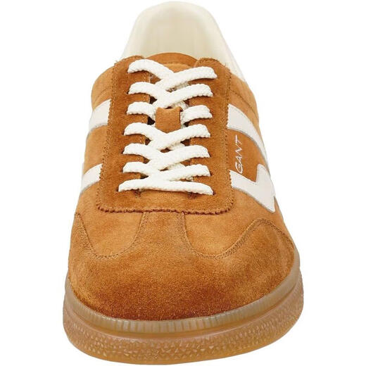 GANT men's sports sneakers, comfortable fit, breathable design, easy to put on and take off, lightweight walking suede material, Yellow 43