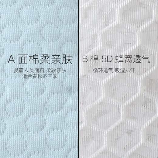 Domi Beibei crib newborn bed floor-standing awakening artifact bionic soothing uterine bed anti-jumping baby gift Pota blue 0-2 years old - black technology PE hose filling