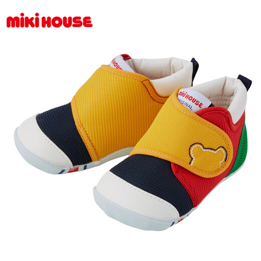 Chaussures pour les enfants Mikihouse pour garçons et filles Chaussures pour les chaussures japonaises de vidéosurveillance CCTV Prix en usure et plusieurs couleurs non glissantes (salaire des tribunes)