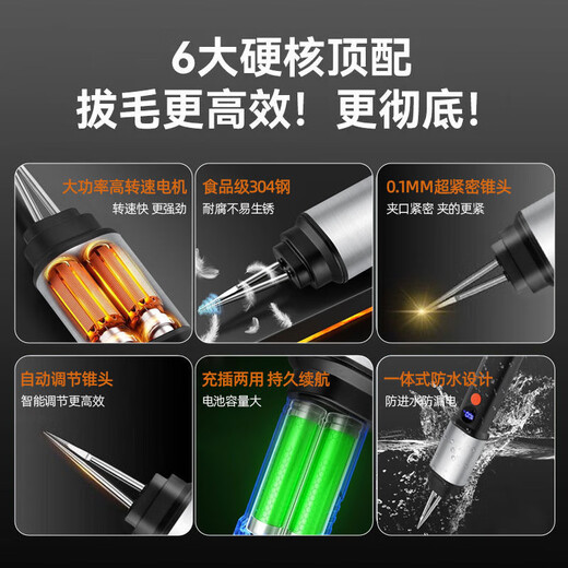 Factory No. 1 Feathering Artifact Poultry Feathering Device Chicken, Duck and Goose Feather Fully Automatic Household Duck Killing Multifunctional Commercial Hair Removal Machine