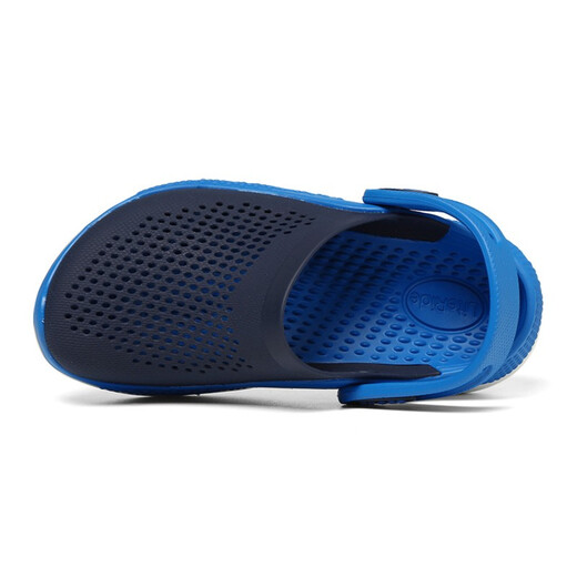 crocs krocs children's hole shoes new summer LiteRide lightning shoes casual breathable slippers 207021 4KB navy blue 28-29 inner length about 174mm