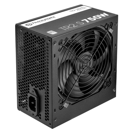 Thermaltake (Tt) bewertetes 750-W-TR2-S-750-Computer-Netzteil (80PLUS-zertifiziert/aktiver PFC/intelligenter Temperaturregelungslüfter/Backline-Unterstützung)