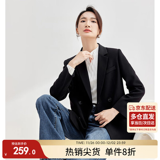 Shandubila professional commuter suit for women spring and autumn high-end interview formal jacket temperament small suit