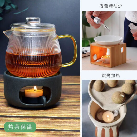 Shantou Lincun Aiboduo 0 heating candles 4 hours natural coconut wax healthy smokeless odorless household fire paint tea candle 0 pure coconut wax 4 hours / only (hot tea type
