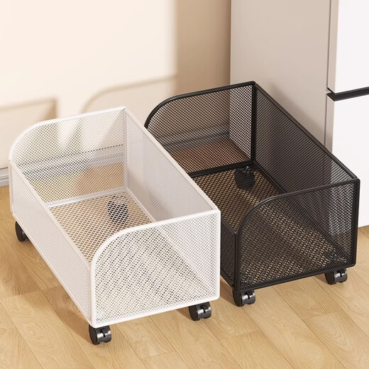 Fantasy Book Storage Box Student Classroom Book Box Book Box Under Desk Bag Storage Rack Desktop Book Storage Box Athens Black Single Layer Small Large Capacity Desktop Model