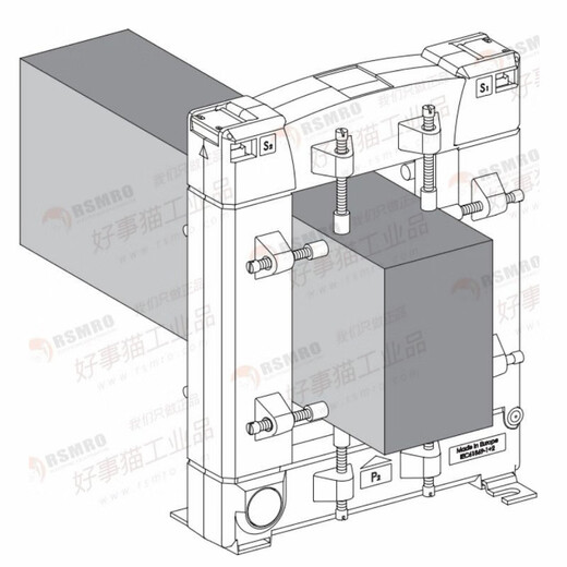 Schneider split current transformer CT current ratio 1600/5 busbar 85X165 METSECT5GJ200 current transformation ratio 2000_5 busbar
