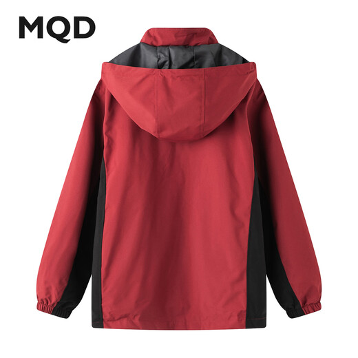 MQD detachable jacket burgundy 175