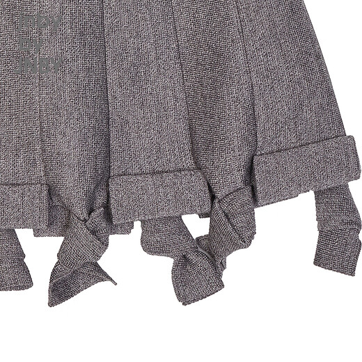 Jnby by JNBY New Jiangnan Buyi Children's Clothing Short Waist Skirt A-Type Fit Casual Daily 26 Spring Girls 1Q2D13530 080/Beige Gray 100 cm