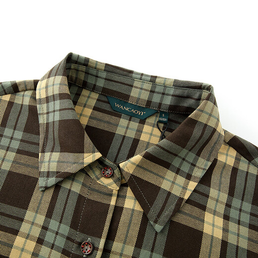 Wancaoyi (wancaoyi) 2026 spring new shirt C13522511 olive green XS