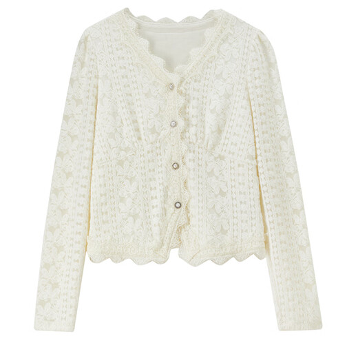 Shandubila velvet warm bottoming shirt for women in winter textured slim stretchy slim lace shirt elegant commuter V-neck top