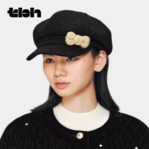 Brutalist Home (tbh) Hello Kitty Tweed Beret Outdoor Sun Hat Sun Hat Gift Hello Kitty Tweed Beret