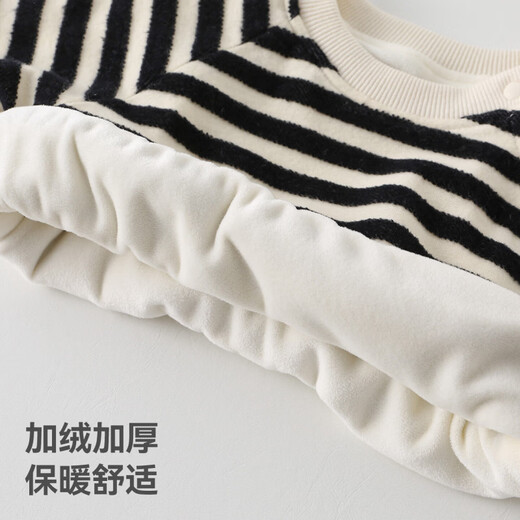 Betis baby jumpsuit suit winter newborn warm overalls small month old thickened crawling clothes baby clothes gray 73cm