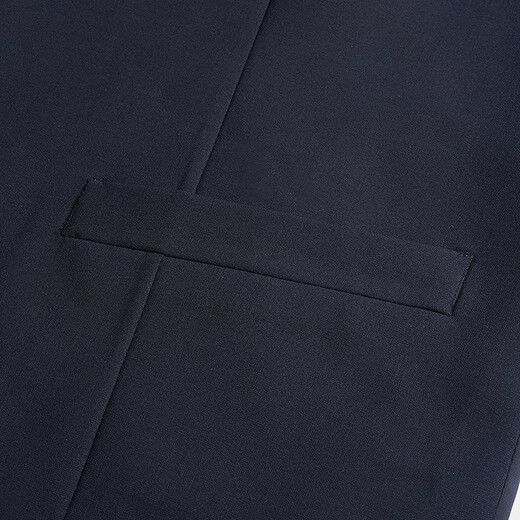 Goldlion Billiards Sports Series Autumn and Winter Men's Suit Vest Machine Washable Wool Stretch Vest Navy Blue-95 S