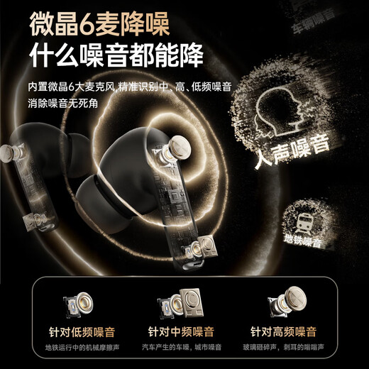Viken German S-Class Noise Canceling丨Sound of Berlin Deep Noise Canceling Bluetooth Headset In-Ear Wireless 2025 Latest Ultra-Long Battery Life Gold List No. 1 Adapted to Apple and Xiaomi German S-Class Noise Canceling Double Gold Label Sound Quality + 360 Panoramic Surround Sound
