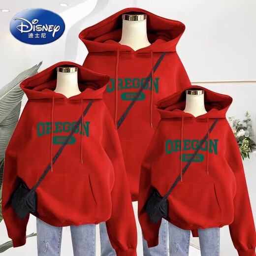 Disney (Дисней) осенне-зимняя родительско-детская одежда для семьи из трех человек весной и осенью для семьи из четырех человек, модная детская уличная толстовка с длинными рукавами интернет-знаменитостей, черная 90 см (рекомендуемый рост 5-94)