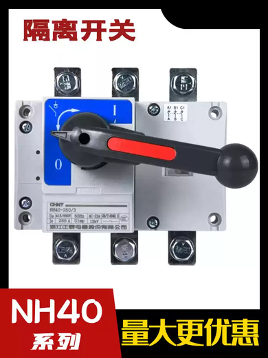 Chint load isolation switch NH40-250/3 inside and outside the cabinet 1250/4WHGL803156301600A NH40-1000 3P inside the cabinet