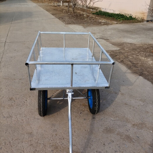 Fengxi electric vehicle, bicycle, motorcycle rear-mounted tractor. Stalling, hauling goods, traveling. Internet celebrity small trailer, 70/100 cm solid wheels