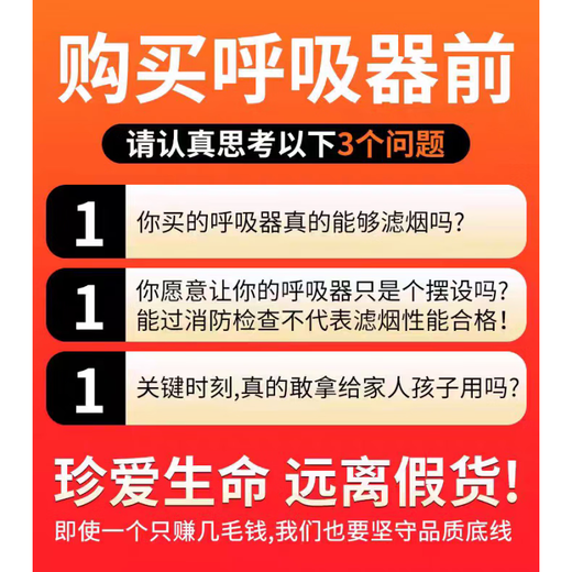 Gas Mask Hotel KTV Self-rescue Escape Fire Anti-Gas Fire Anti-Smoke Mask 3C Certification Zhujiaan_Mask 2+Flashlight 1 Set Combination