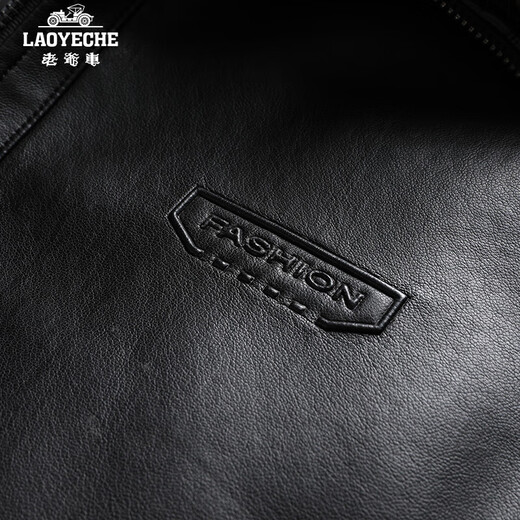 Classic Car (LAOYECHE) Removable Dad's Leather Jacket Men's Autumn and Winter Thickened Warm Middle-aged Short Jacket Jacket Men's Clothing