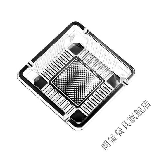 Langxi disposable bone spitting dish for home office dining table dormitory desktop garbage storage box disposable water soluble ashtray disposable bone spitting dish (sand not included) 30 pieces thickened version experience