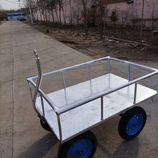 Fengxi electric vehicle, bicycle, motorcycle rear-mounted tractor. Stalling, hauling goods, traveling. Internet celebrity small trailer, 70/100 cm solid wheels
