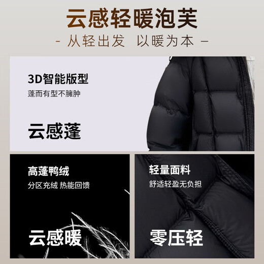 Duck down jacket women's short 2025 winter new Korean style versatile and comfortable 90 duck down cold-proof and warm thick coat DS deep space gray M