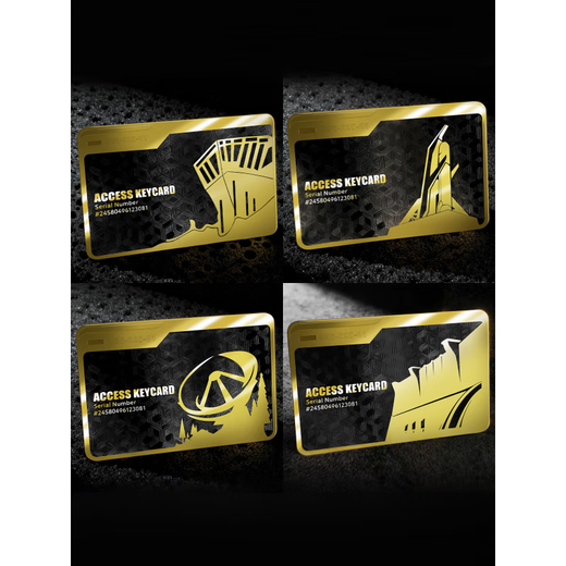 Delta Operations nfc activation card 2025 hot game peripherals the same metal key card president room card underground vault storage room pure metal can be played!