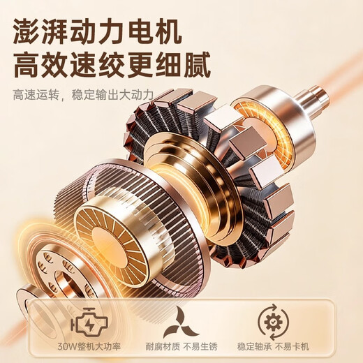 Double-gun electric garlic pounder, garlic mashed artifact, garlic mince, household garlic puller, minced garlic, small food supplement meat grinder 250ml (suitable for minced meat, baby food supplement)